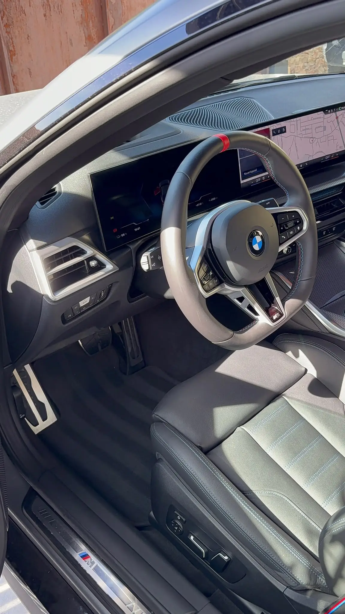 BMW intérieur après nettoyage